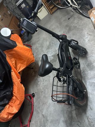 Bici elettrica DYU pieghevole