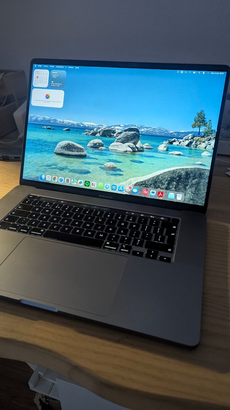 MacBook Pro 16 2019 i7 16GB RAM 512GB SSD afbeelding 5