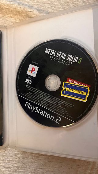 PS2 Metal Gear Solid 3: Snake Eater