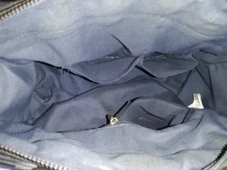 Borsa nera Cortina Polo Style con manici