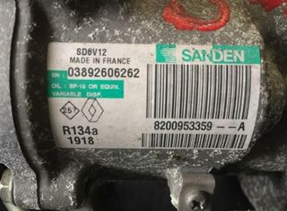 Compresor aire renault 8200953359 clio iii 54426
