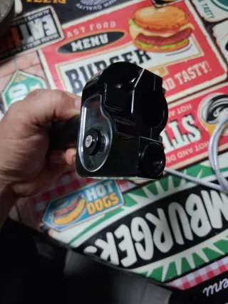 Acelerador puño gas Moto caña Aluminio Acerbis