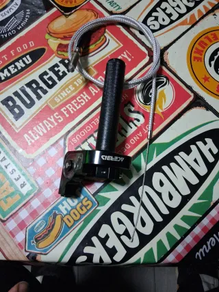 Acelerador puño gas Moto caña Aluminio Acerbis