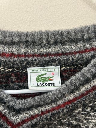 Jersey Lacoste Multicolor Vintage