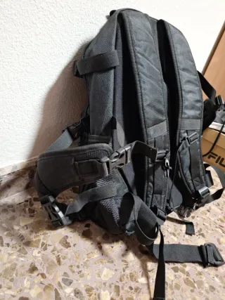 Mochila Portech Negra Trekking