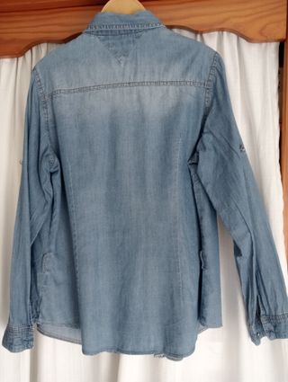 Camisa vaquera Keirebeo mujer