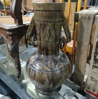 Jarrón antiguo ceramica