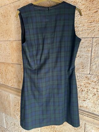 Vestido cuadros Morgan a estrenar