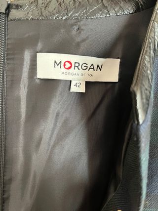 Vestido cuadros Morgan a estrenar