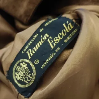 Chaqueta ante Ramón Escola Marrón