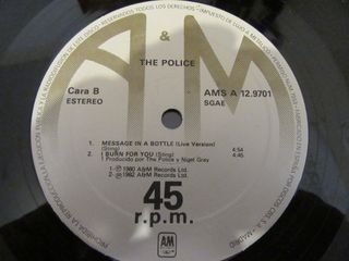 Vinilo The Police - Wrapped Around Your Finger