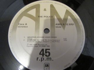 Vinilo The Police - Wrapped Around Your Finger