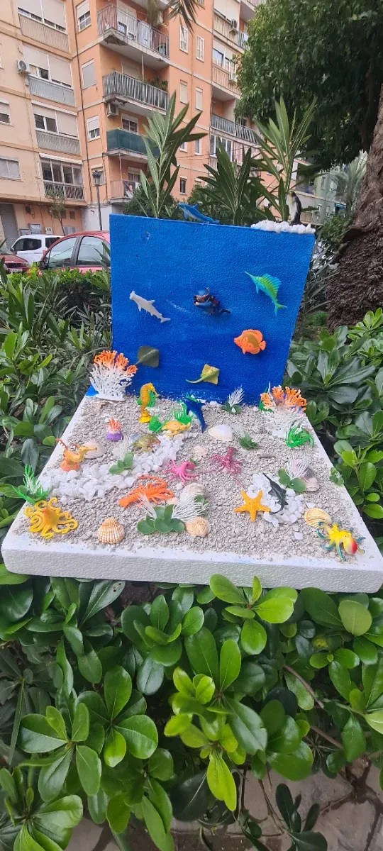 Ecosistema acuático decorativo