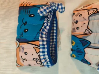 Neceser Gatitos Azul y Rosa