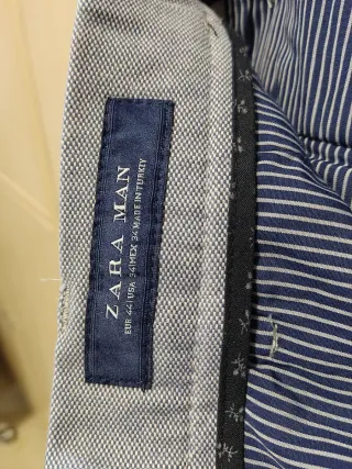 Traje de hombre Zara