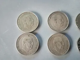 4 Monedas de Plata Españolas