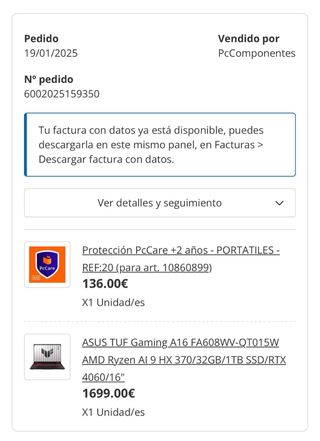 Asus Tuf Gaming A16 Negro