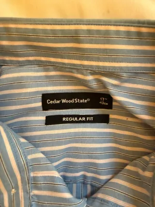 Camiseta Rayas Cedar Wood State Talla L