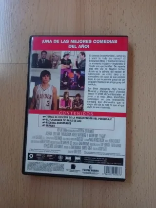 DVD 17 Otra Vez Zac Efron Español