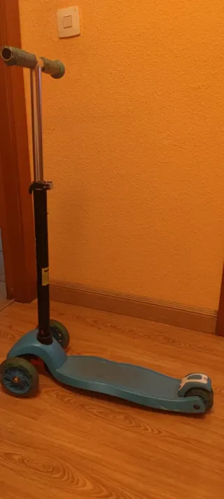 Patinete infantil 3 ruedas azul