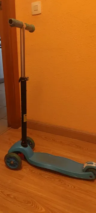 Patinete infantil 3 ruedas azul