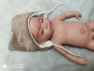 Muñeco Reborn Silicona Platino Realista