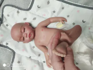 Muñeco Reborn Silicona Platino Realista