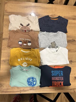 Lote Ropa niño max de 35 piezas aprox