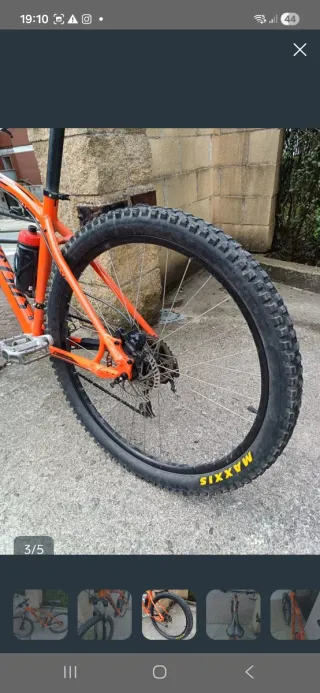 Bici Montaña Specialized Naranja