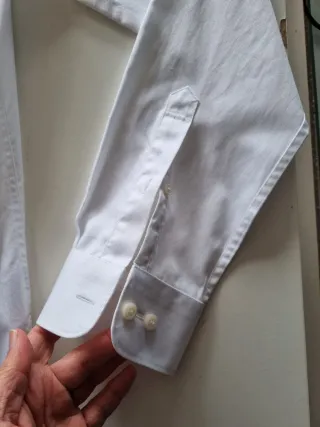 Camisa Selected Homme Blanca Talla 41/42