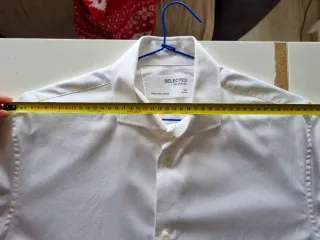 Camisa Selected Homme Blanca Talla 41/42