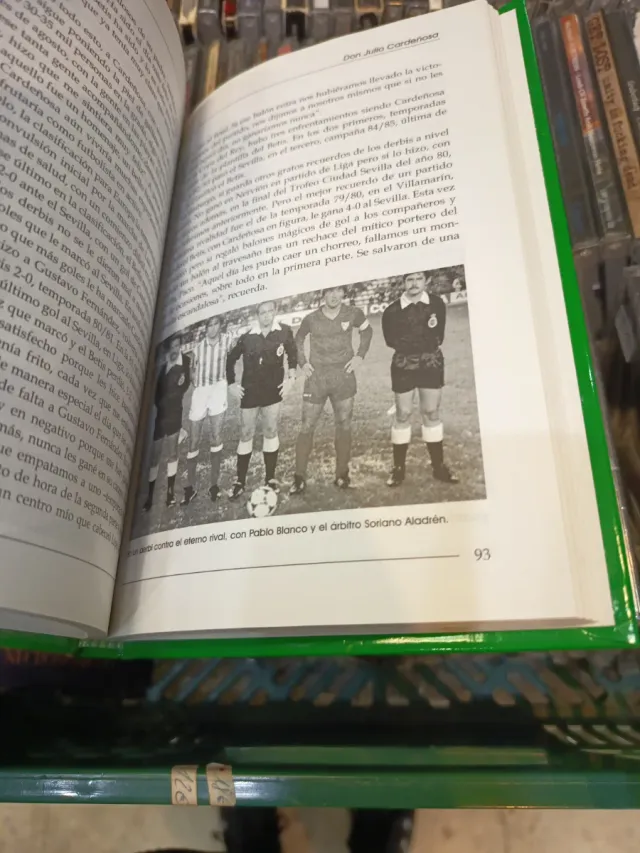 Libro Don Julio Cardeñosa - Estadio Deportivo
