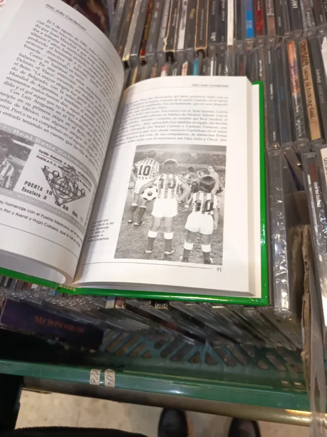 Libro Don Julio Cardeñosa - Estadio Deportivo