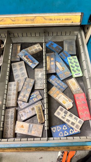 Lote plaquitas metal duro