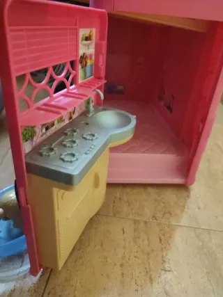 Caravana Barbie Rosa