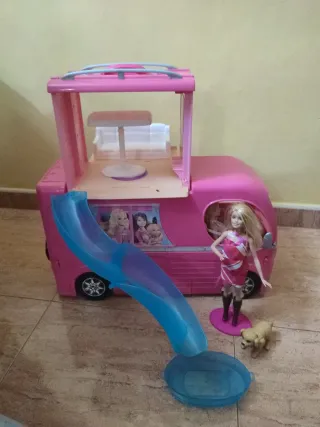 Caravana Barbie Rosa