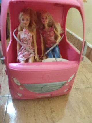 Caravana Barbie Rosa