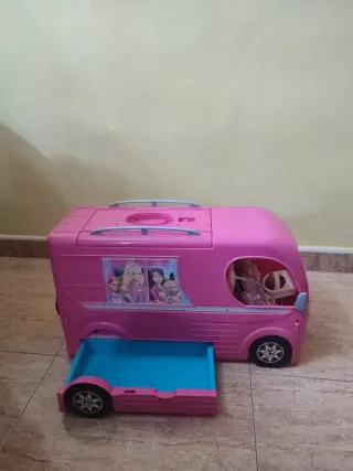 Caravana Barbie Rosa