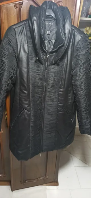 Abrigo negro ocasión