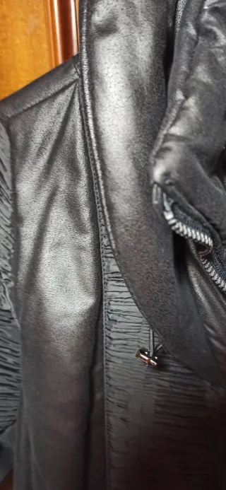 Abrigo negro ocasión