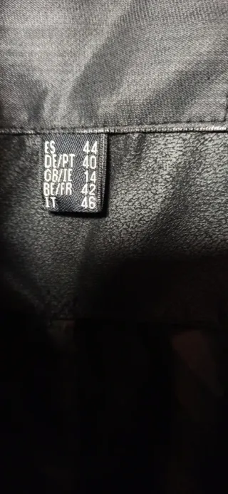 Abrigo negro ocasión