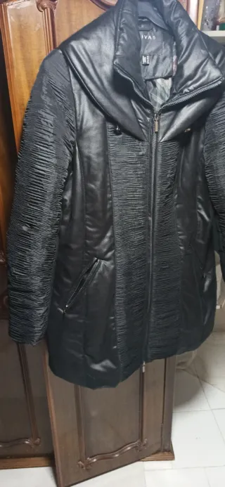 Abrigo negro ocasión