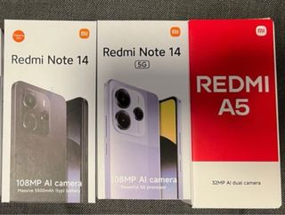 Lote 3 móviles nuevos Xiaomi