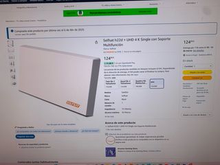 Antena parabolica Selfsat h22 + UHD 4K