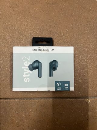 Auriculares Energy Sistem Style 2 Azul/Gris