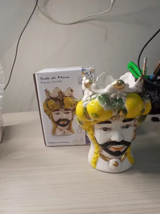 Teste di Moro 13 cm Ceramica