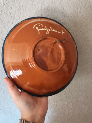 Plato decorativo Puigdemont vintage