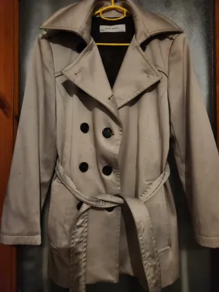 Chaqueta Zara Talla S Beige/Marrón