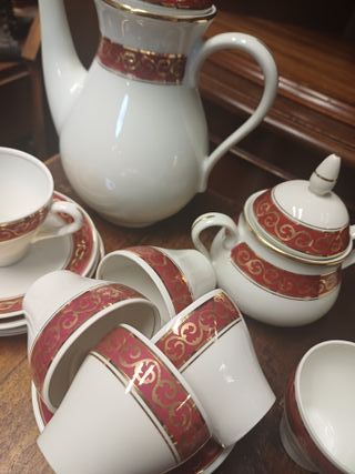 Juego de café Santa Clara porcelana