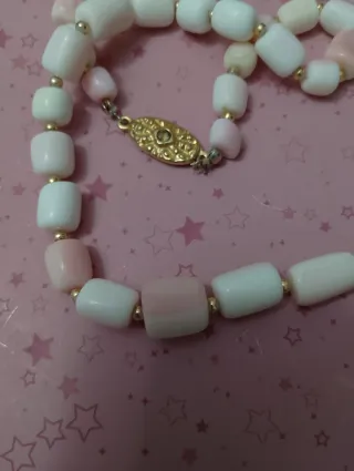 Collana simil corallo